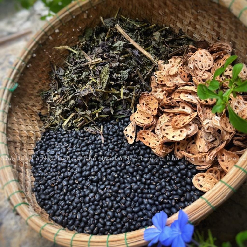 Trà Tía Tô Đậu Đen Củ Sen